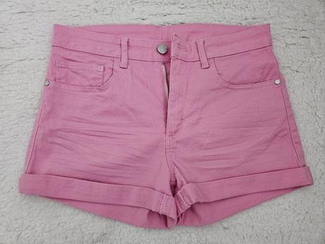 Ružové kraťasy, h&m,164