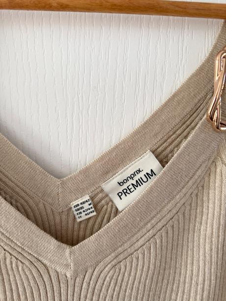 Rebrované midi šaty bonprix premium, bonprix,m