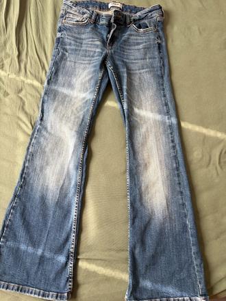 Onlbethany - zvonové džínsy - dark blue denim, only,xs