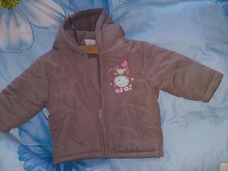Zimmna hnedá bundicka velkost 0-3mesiace, cherokee,56