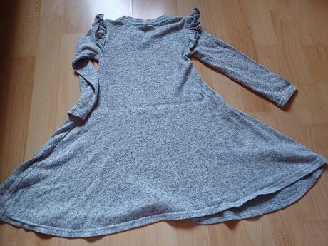 Svetríkové šaty frozen, 104