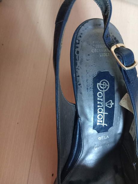 Kožené lodičky, 40