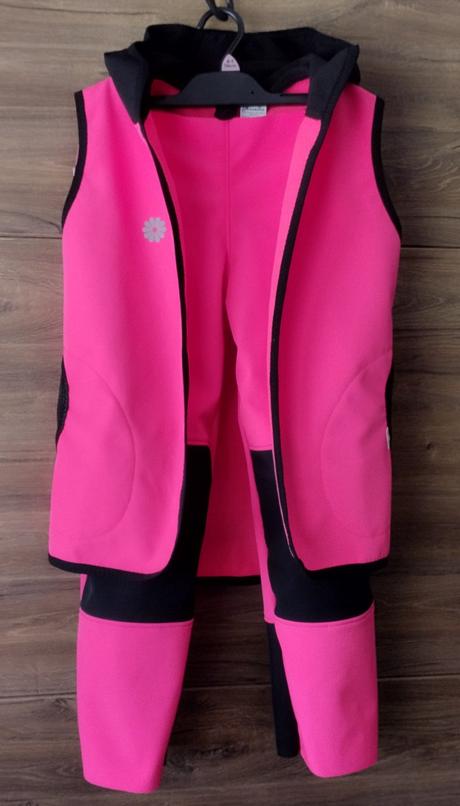 Zimné softshellky plus vesta- nižšia cena akcia, 128 / 134 / 140