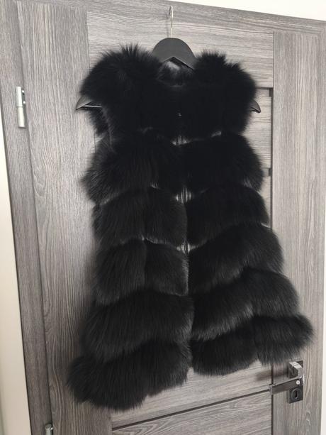 Luxusna vesta z lisky, s