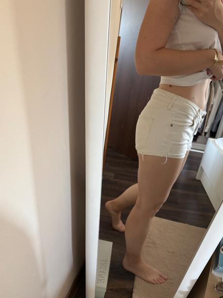 Biele šortky h&m, h&m,38