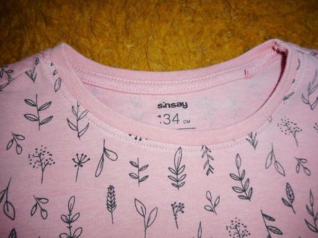 2x dievčenské tričko 134cm, sinsay,134