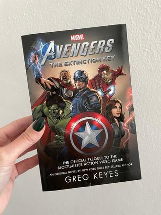 Kniha avengers the extinction key, 