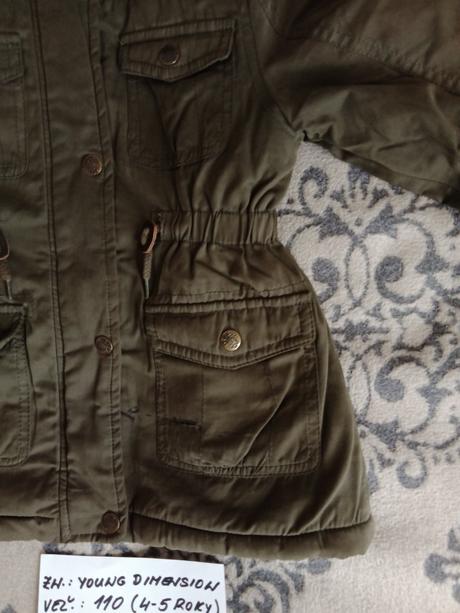 Zimná bunda zn.young dimension veľ.110, young dimension,110