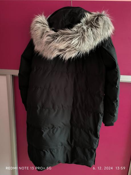 Zimná bunda dlhá, lotto,xs