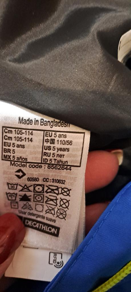 Overal do snehu, decathlon,116