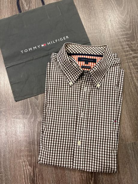 Tommy hilfiger kockovana panska kosela xxl, tommy hilfiger,xxl