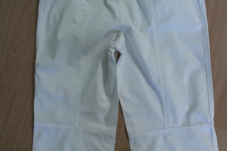 Benetton, biele tehu nohavice, jar/leto, benetton,xs