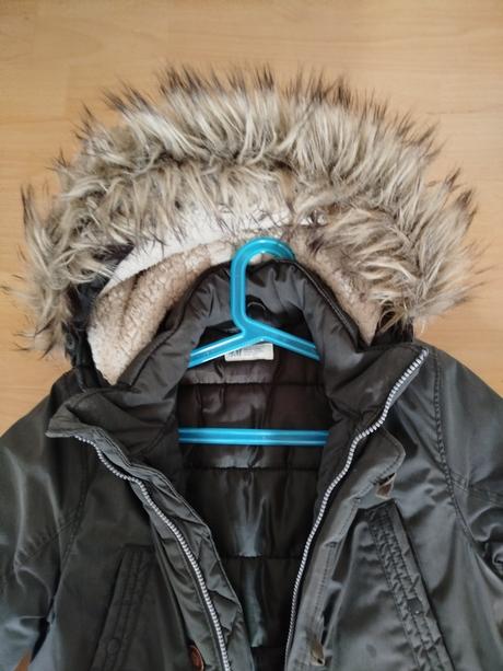 Zimná bunda, h&m,146