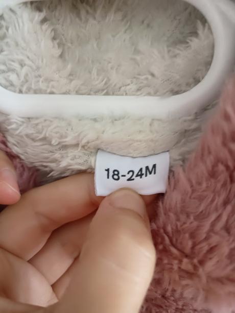 Teplá bundička s uškami a chvostikom, 92