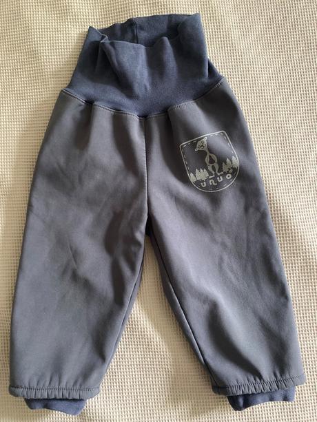 Softshelove nohavice unuo 80/86, unuo,80