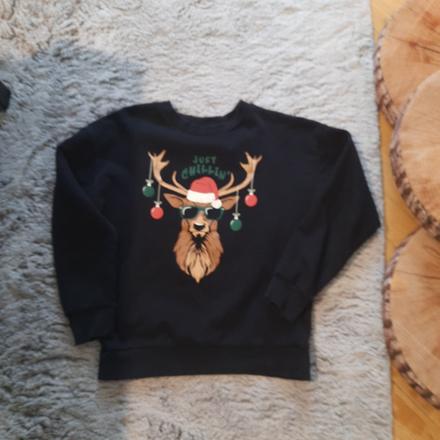 Vianočná mikina pulover 140/146/152, 146