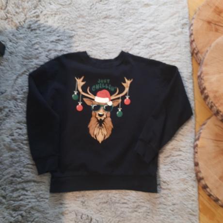 Vianočná mikina pulover 140/146/152, 146