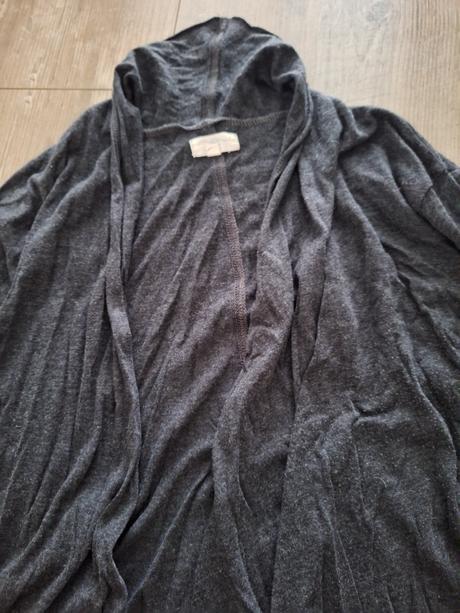 Sivý kratsi cardigan, new look,m