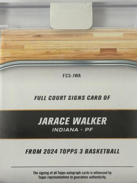 Kartička jarace walker, 