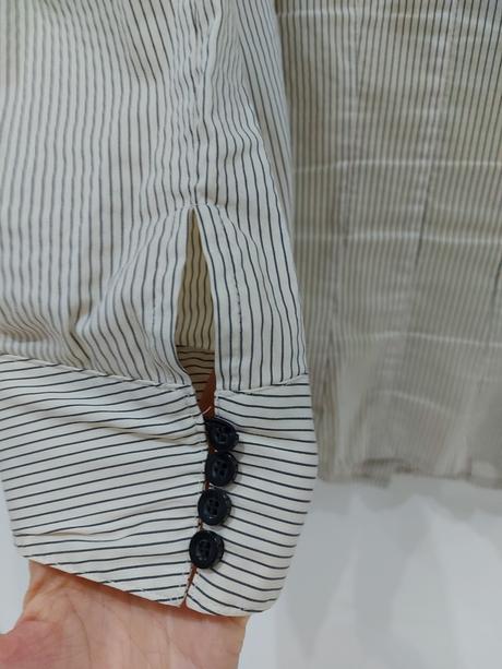 Košeľa s prúžkami h&m, h&m,36