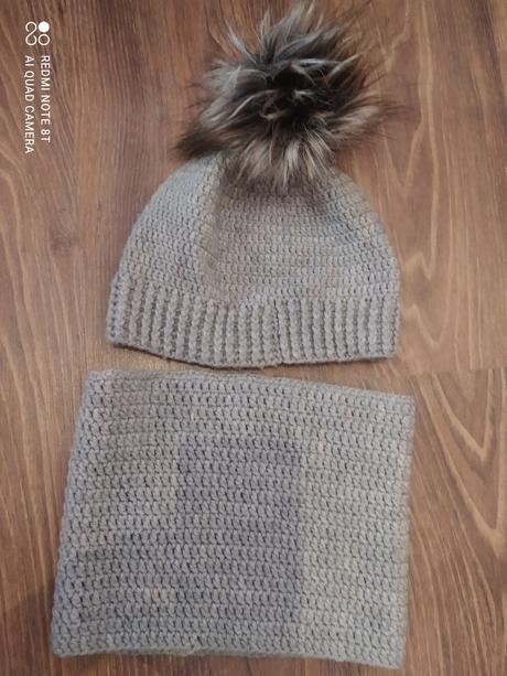 Čiapka+nákrčník, 128