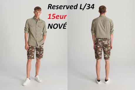 Mikiny hm, kraťasy gate, reserved, cropp, hm, h&m,l