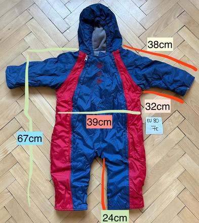 Eu80 chalanský overal zimný za 4e, t&go,80