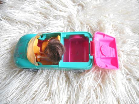 Autíčko mattel s bábikou, 