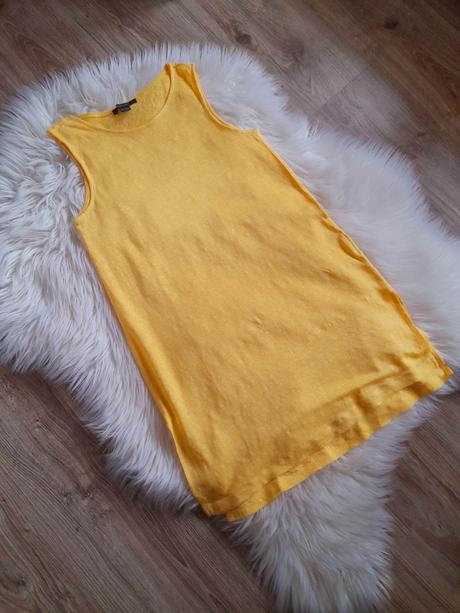 Predĺžené žlté tielko, esmara,xs