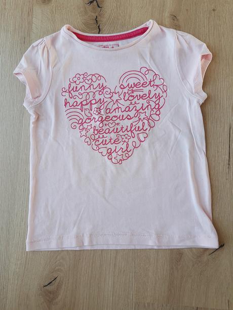 Tričko srdiečko, f&f,92