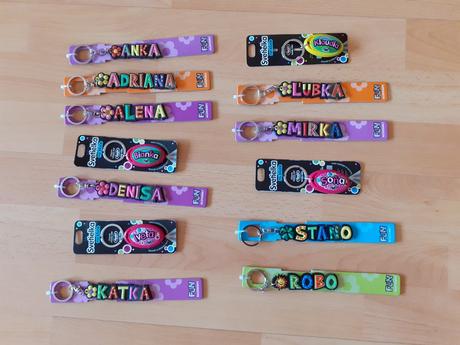 Kľúčenka s menom,