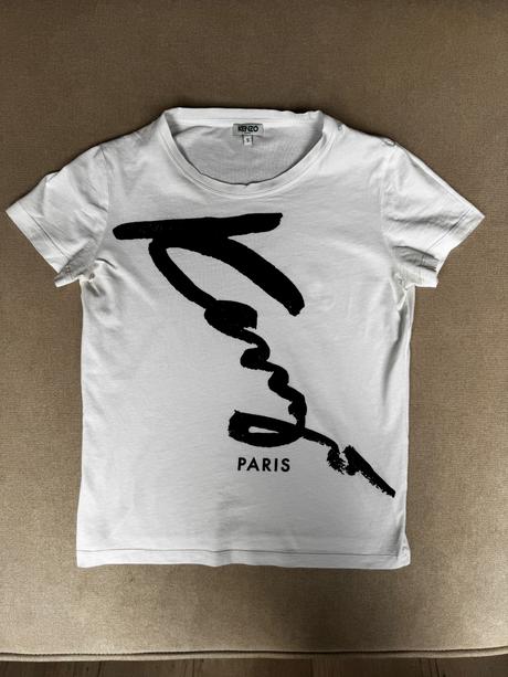 Biele tričko kenzo veľkosti s, s