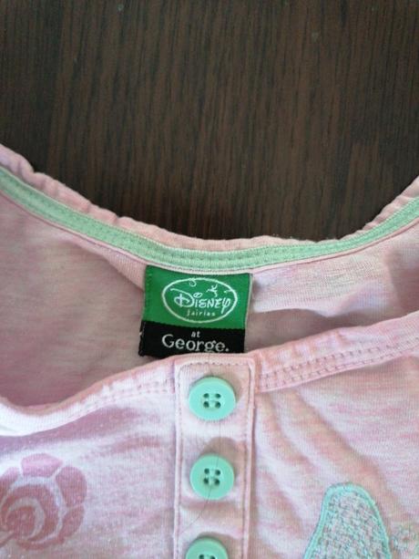 Dievčenské pyžamko iba horný diel 140-146, disney,140