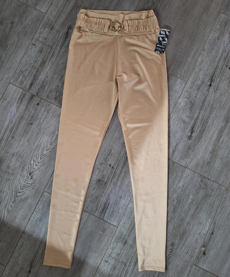 Dámské nohavice/legíny  s opaskom, s