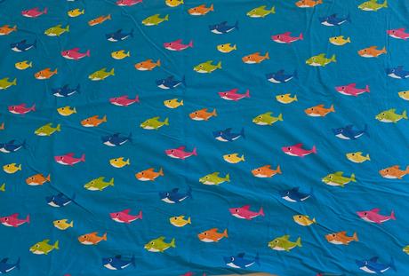 Detske obliecky baby shark - 140x200cm, šírka (cm): 140,dĺžka (cm): 200