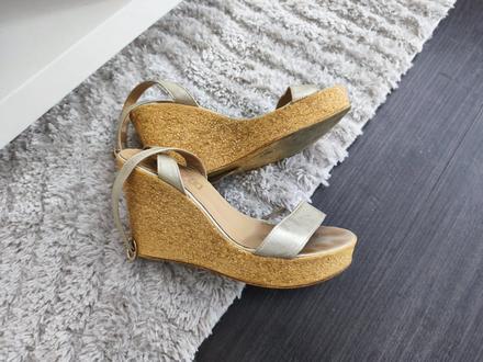 Zlaté sandálky ., lasocki,40