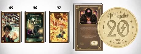 Knihy harry potter box 1-7 (20. výročie),