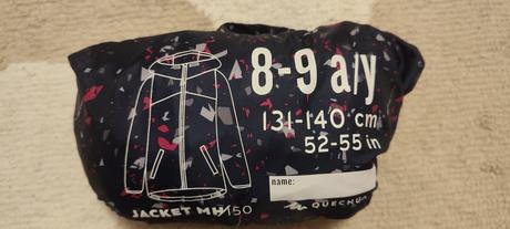 Bunda do dazda, decathlon,134