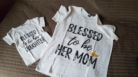 Set mama a dcera - tricko 92-98 a xl (42-44), 92