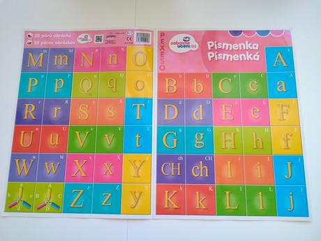 Pexeso písmená, 