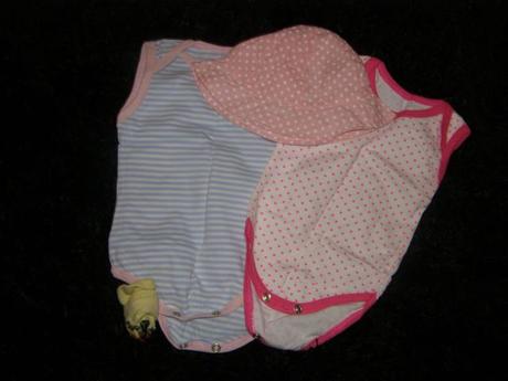 Výbava na leto 2x body + klobúčik a ponožky, cherokee,62