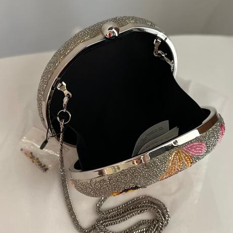 Zara okrúhla večerná kabelka do ruky psaníčko, zara