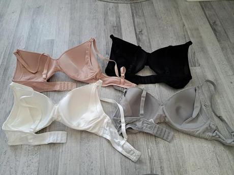 Podprsenky na kojenie + vlozky do podprsenky, h&m,80
