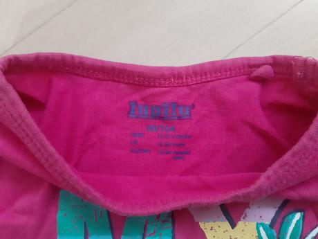 Detské tričko ružové, lupilu,104