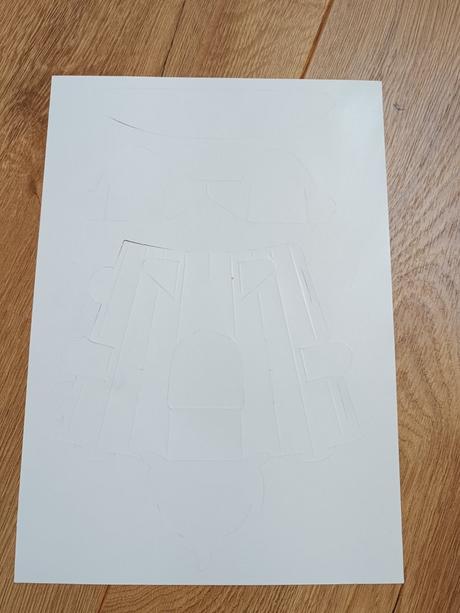 Papierovy model lietadlo, 