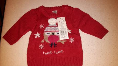 Červený svetrik 56 f&f, f&f,56