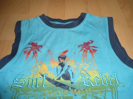 Modre tricko, c&a,122