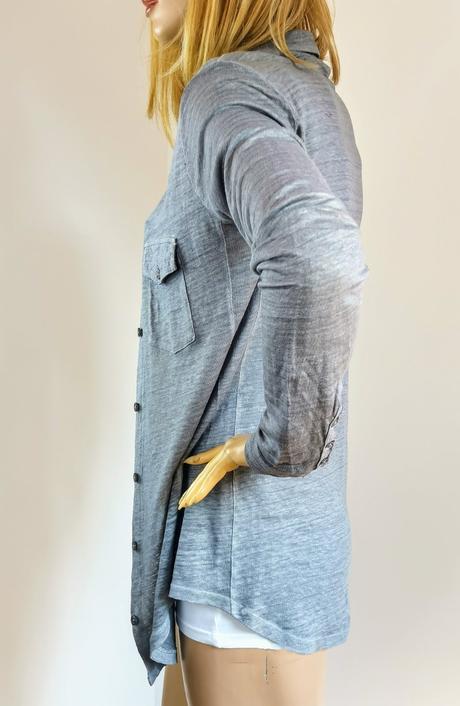 Daniels - luxusná ľanová blúzka, xl