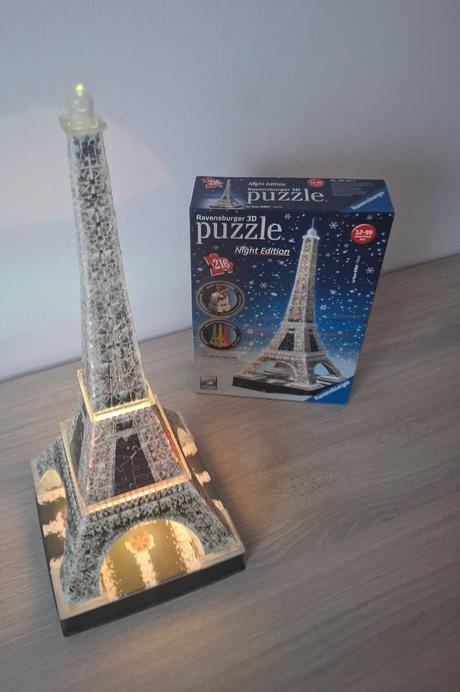 3d puzzle - eiffelova veža, 
