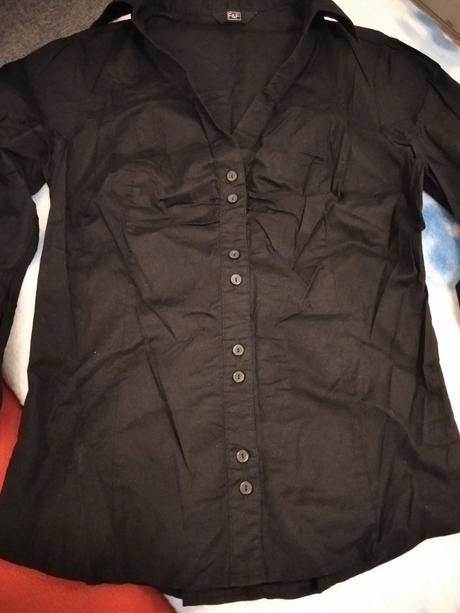Čierna košeľa veľkosť 34, f&f,34